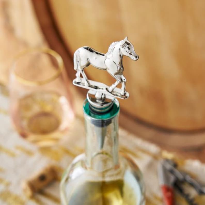 Kentucky Derby Racehorse Wine Stopper - Thumbnail 2