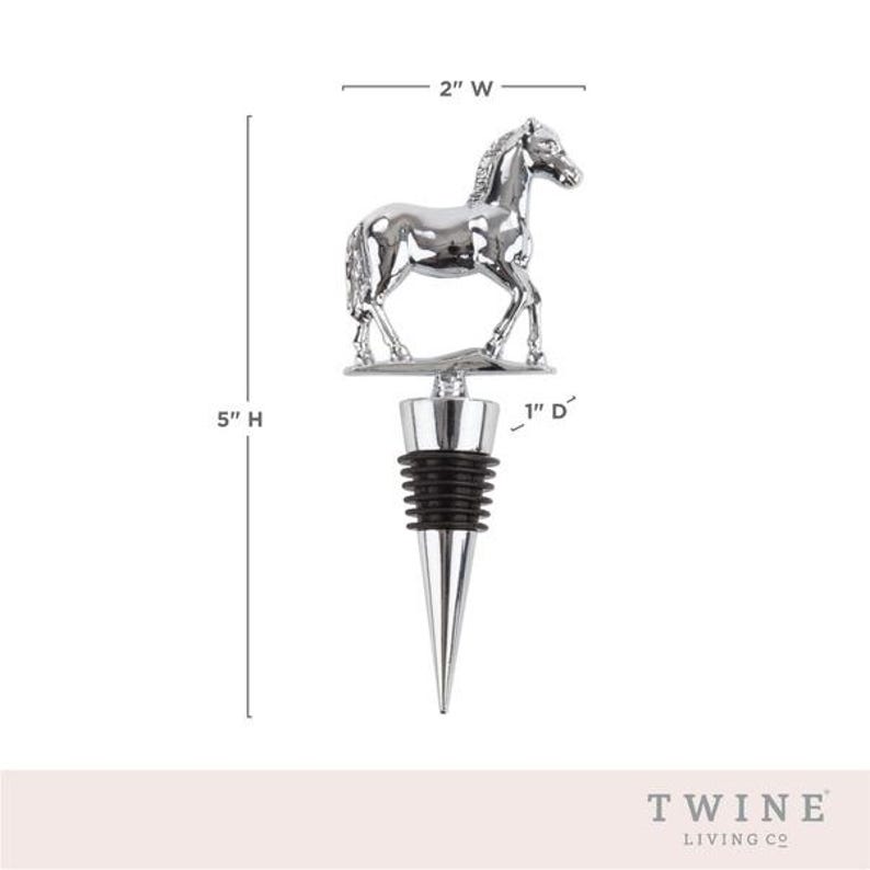Kentucky Derby Racehorse Wine Stopper - Thumbnail 4