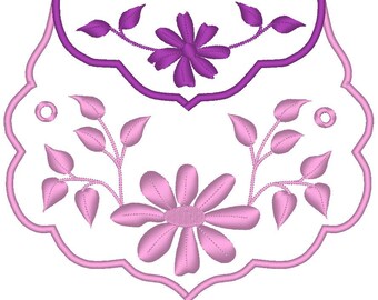 Victorian Chatelaine Floral Purse - The Lydia Reticule - Bag - Embroidery Design DIGITAL