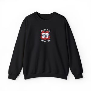 Dia de los Muertos Sweatshirt: Sugar Skull Skeleton, Unisex Mexican Festival Clothing