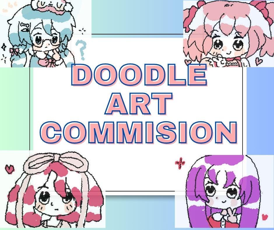 Custom Chibi Character Commission | Kawaii Chibi Emotes, Fanart & OC Doodles | Fast Digital Art