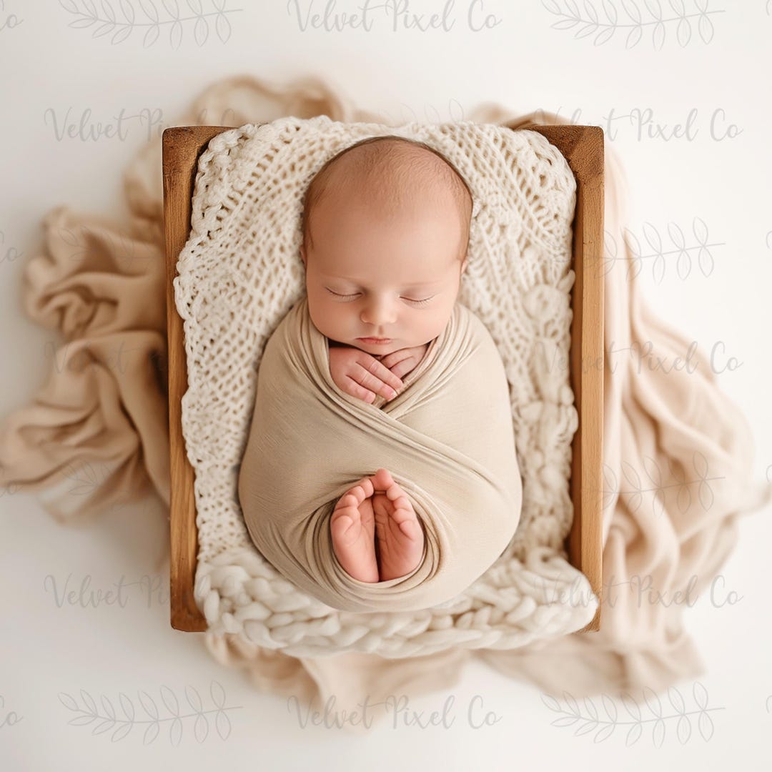 Newborn Digital Backdrop, Digital Photo Prop, Newborn Photography ...