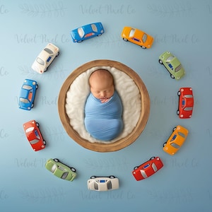 Newborn Digital Background, Newborn Car Backdrop, Baby Boy Background, Digital Car Photography Prop, Photoshop Composite Overlay, Car Bowl 1