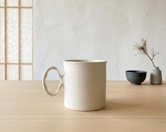 Kurashima Handmade Mug: Japanese Ceramics, Minimalist Design