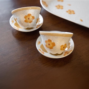 Cherry Blossom Handmade Teapot Set: Japanese Arita Ware Tea Kettle and Cups image 19