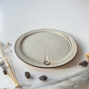 Kohiki Handmade Plate by Takashi Sogo: Japanese Artisan Ceramics [Limited Qty]