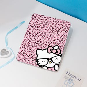Kitty Leopard iPad Cover iPad 10th 10.9" 2024 Air 5 Case, iPad Mini 6 iPad Pro 2021 Case, iPad Pro 12.9'' iPad Pro 11'' All New iPad Case