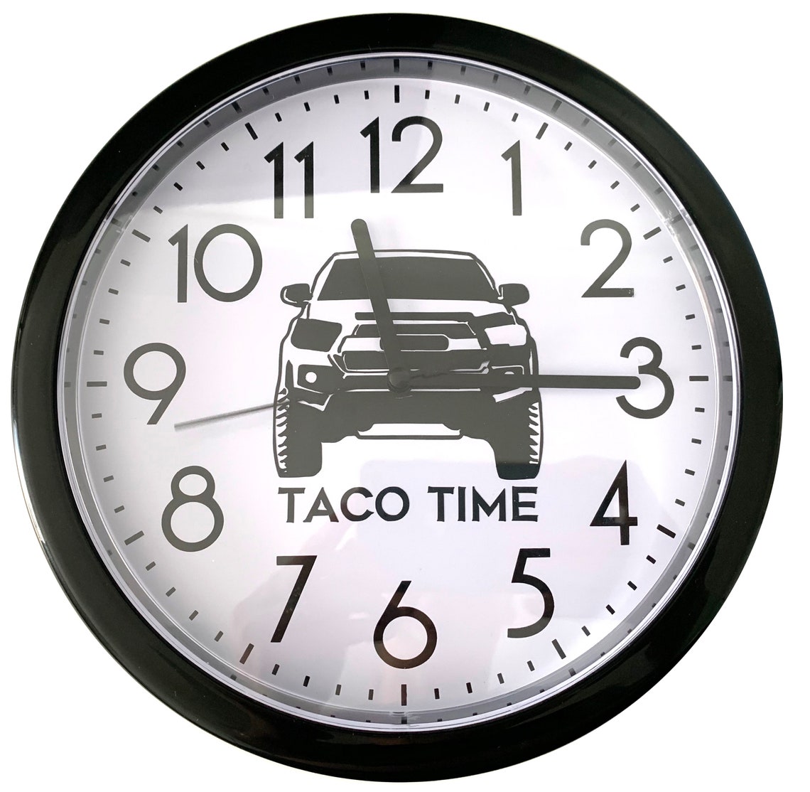 Taco Time 3rd Gen Wall Clock Etsy