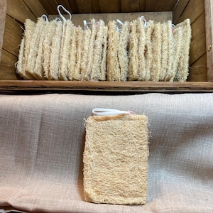 Natürlicher Luffa-Körperpeeling