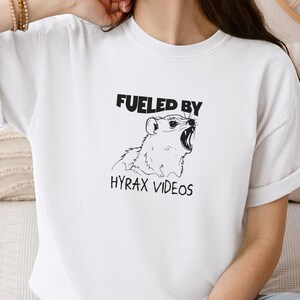 Awawa Hyrax Funny T-Shirt Viral Meme Art Gift for Her, Sarcastic Humor Obscure Animal Meme Tee Hyrax Design Joke Tee Gift for Meme Lover