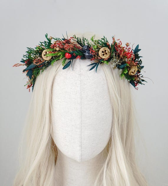 Handmade Flower Crown-Adjustable Amazon.com : Cinaci 4 Pack Handmade Adjustable Floral Rose  main image 3