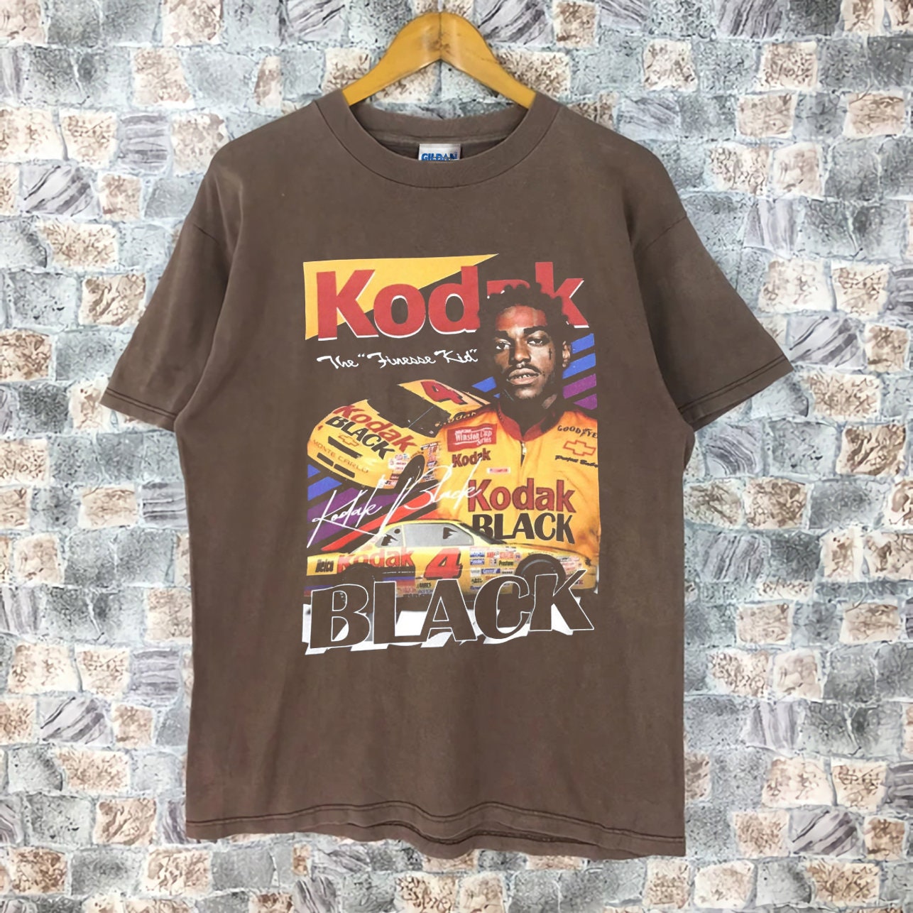 Discover Vintage 90s Kodak Black Tee Shirt