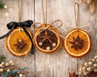 Dried Citrus Ornaments