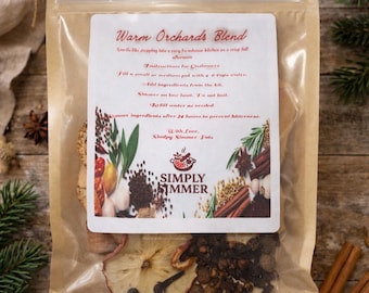 Warm Orchard Blend Simmer Pot Bag