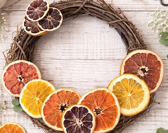 Vine Dried Citrus Wreath