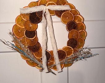 Dried Orange Wreath