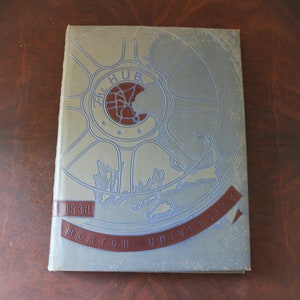 Vintage 1938 Boston University The Hub Yearbook