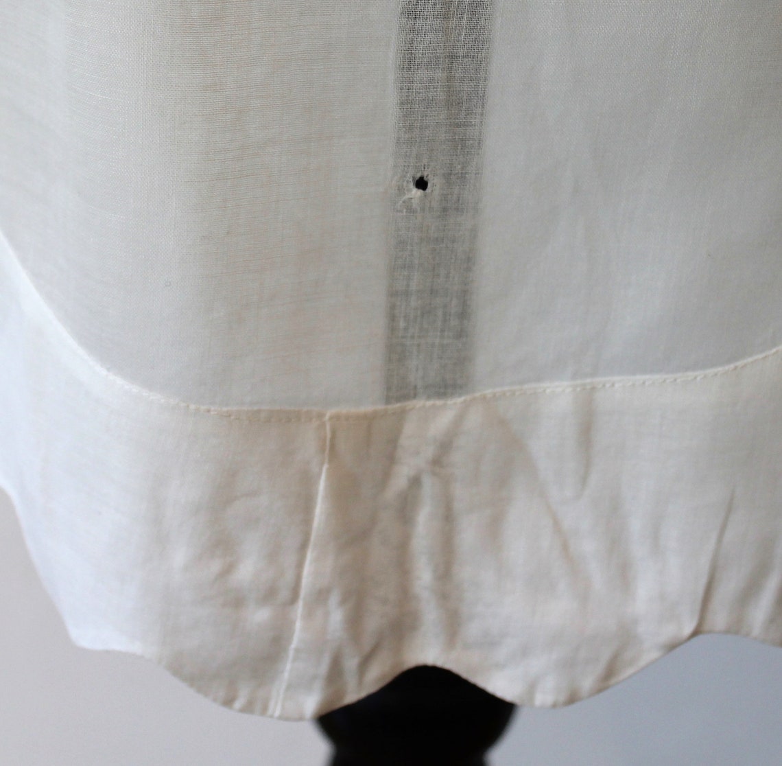 Vintage Schlichte weiße Baumwoll-Mädchen-Stil-Halb schürze | Etsy