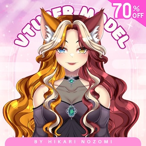 Custom VTuber Model Live2D Commission male or female, Vtuber Model, Vtuber Asset, Live2d Vtuber Model, Vtuber Commission, Vtuber Assets