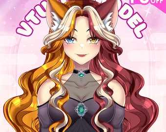Anpassad VTuber-modell Live2D-uppdrag man eller kvinna, Vtuber-modell, Vtuber-tillgång, Live2d Vtuber-modell, Vtuber-uppdrag, Vtuber-tillgångar