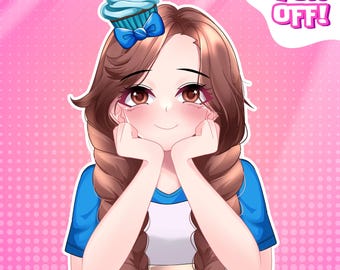 Avatar Profile, Pfp Commission, Custom PFP,  PFP for twitch, Profile Icon, PFP, Picture Icons, Anime pfp, Character Commission, Vtuber pfp