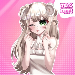 PFP for twitch, Profile Icon, PFP, Picture Icons, Anime pfp, Character Commission, Vtuber pfp, Avatar Profile, Pfp Commission, Custom PFP