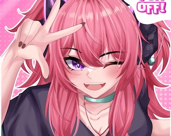 Custom PFP, Character Commission, PFP for twitch, Profile Icon, PFP, Picture Icons, Anime pfp, Vtuber pfp, Pfp Commission, Avatar Profile