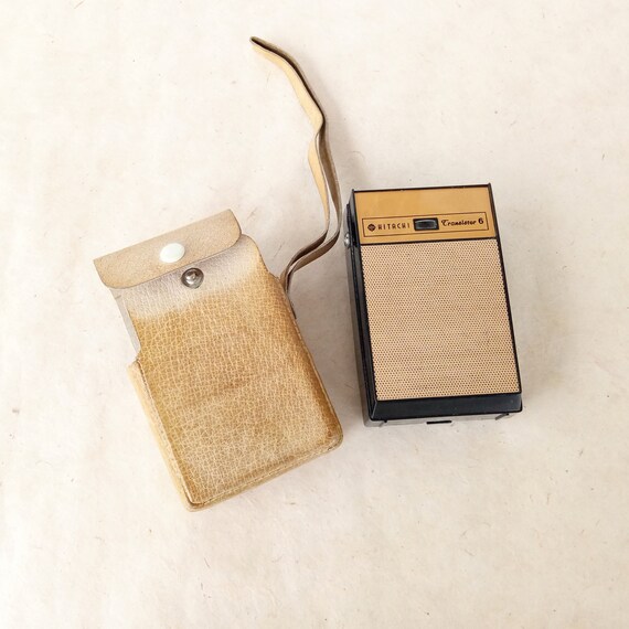 HITACHI トランジスタラジオ TRANSISTOR 6 Hitachi 6 Transistor Radio; Sound is static; Sold As-IS | eBay