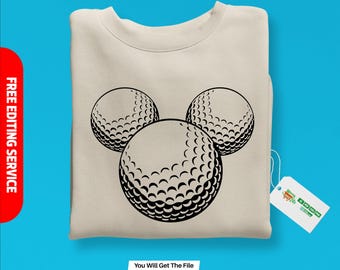 Golf ball Svg, Golf Clipart, Golf Split Monogram Svg, Golf Name Frame Svg, Golf Cut Files For Circut, Golf Silhouette, Golf Club Svg