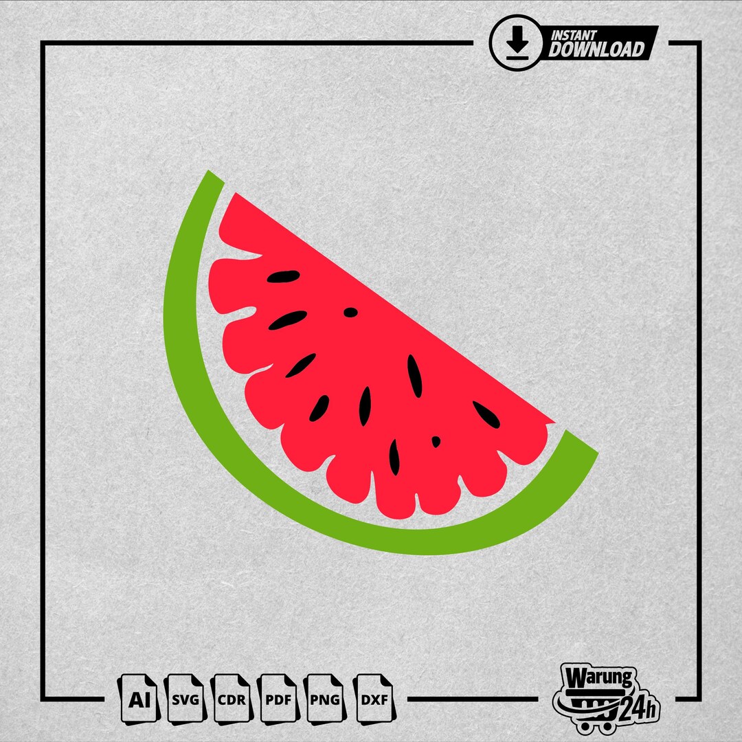 Exploding Watermelon Svg Watermelon SVG, Fruits SVG, Layered Watermelon Svg, Watermelon Slice ...