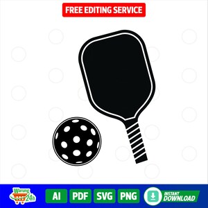 Pickleball SVG - SVG de pickleball drôle pour t-shirts, designs amusants de pickleball et graphiques pour cadeaux de vacances, pickle ball svg