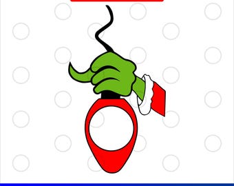Grinch SVG - Christmas Cut File for DIY Projects, Holiday Craft, Festive Decor, Instant Download Vector Art