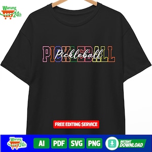Pickleball SVG - SVG amusant au pickleball pour t-shirts, motifs amusants au pickleball et graphiques pour cadeaux de Noël