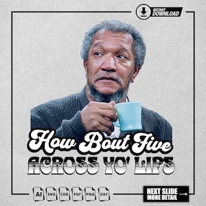 Fred Sanford Svg Png, Sanford and Son png, Good Times Svg Png, Vintage Movie Png, Silhouette, Sublimation Png, Cricut Clipart