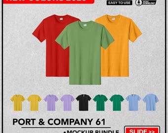 Port & Company Men's Essential T-Shirt - Heavyweight Cotton, Forest Green (6XL)