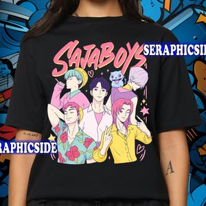 Limited Saja Boys Vintage Shirt, Kpop Demon Hunters Shirt, Saja Boys Huntrix Shirt, Gift For Man & Woman Unisex Shirt