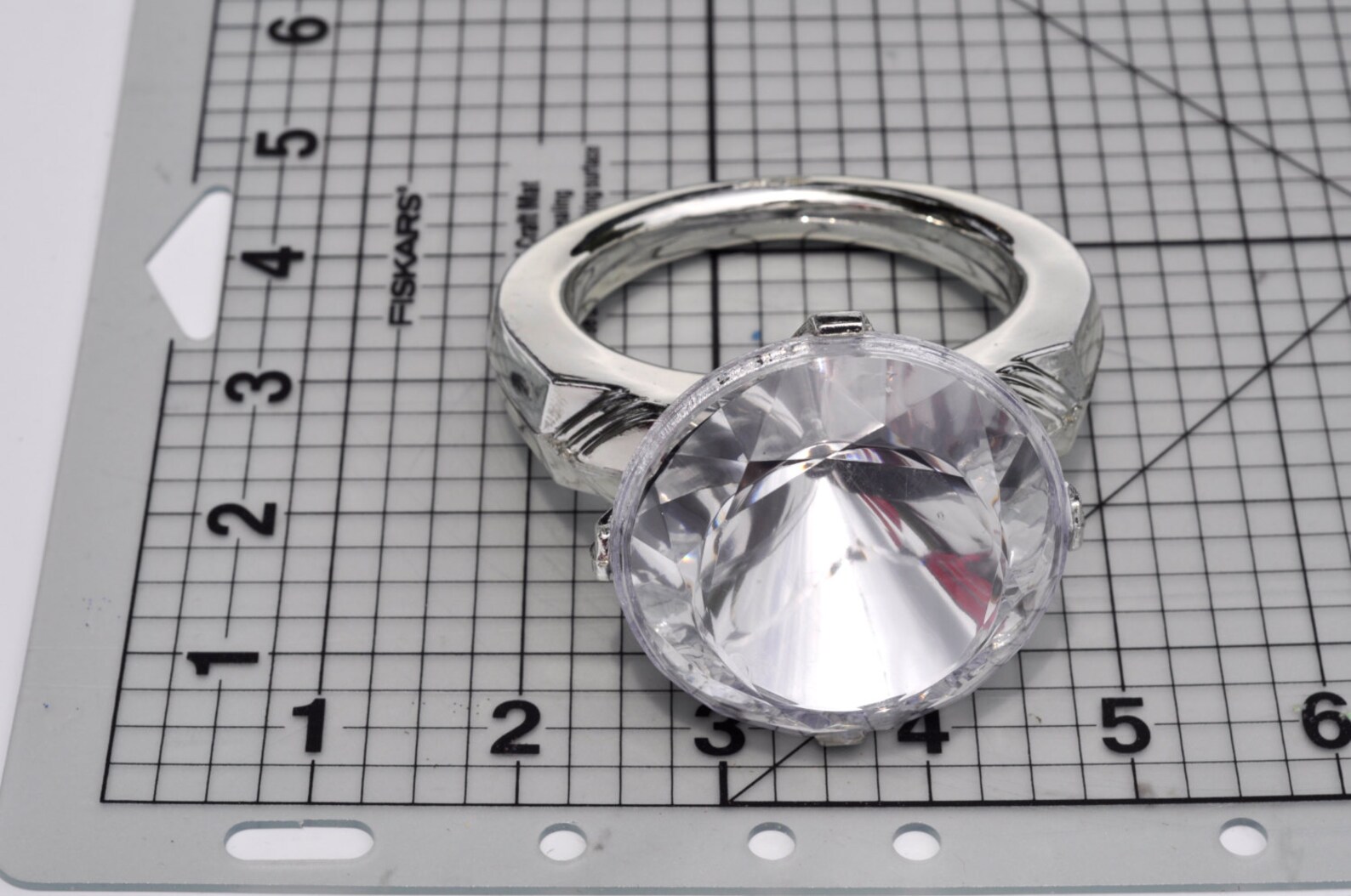 Diamond Engagement Ring Cake Topper Etsy