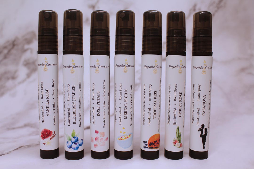Single Travel Sized Room Sprays | 24 Luxury Scents to Choose From | - Etsy