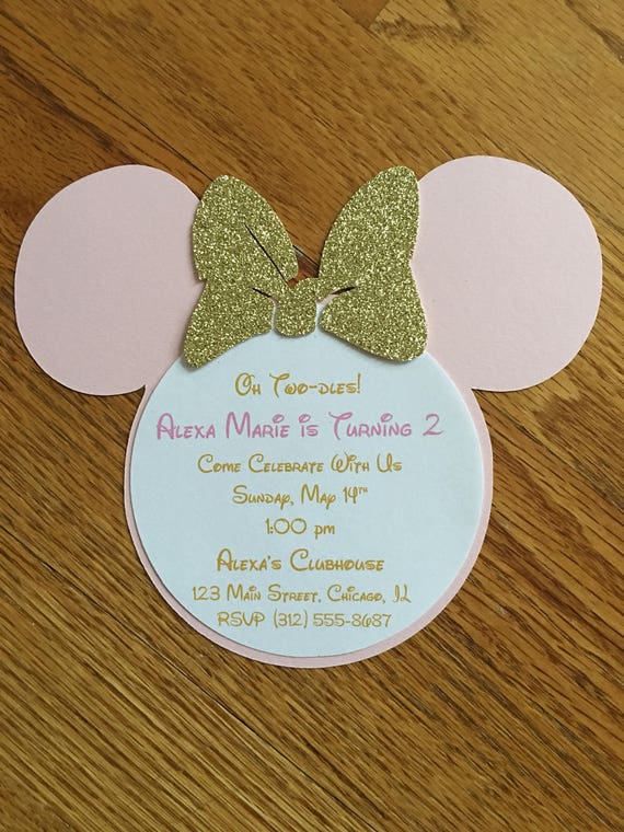 minnie mouse 2 year old