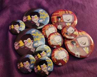 Spamton & Tenna Buttons