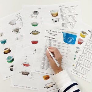 Cocottes rondes promotionnelles (rares et prototypes) - Liste de contrôle pour les collectionneurs de Pyrex par « My Pretty Pyrex » - Téléchargement immédiat