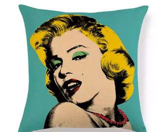 Andy Warhol Pillow Etsy