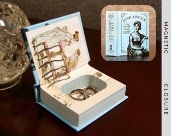 Hollow Book Safe | Mini Jane Austen | Magnetic Closure