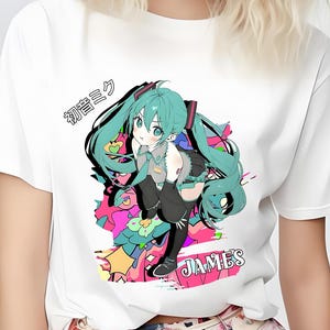 Hatsune Miku t - shirts Personalized T- shirts-the perfect gift for birthdays, weddings, special occasions Hatsune Miku t shirt japanese