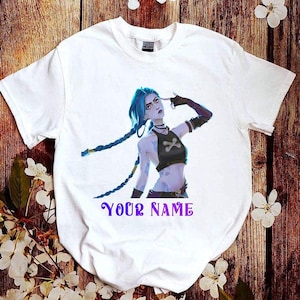 JINX Anime T - shirts Personalized T - shirts-the perfect gift for birthdays, weddings, special occasions JINX anime T-shirts  JINX anime