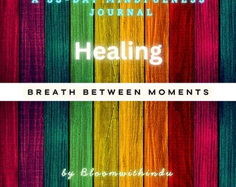 Atem zwischen den Momenten – 33-Tage Tagebuch über Achtsamkeit & Atemarbeit | Druckbares Journal | Digitaler Download