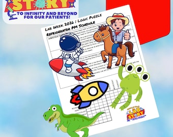 Semana de laboratorio 2026 / Rompecabezas de lógica / Horario de la tarde