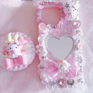 Handmade decoden phone case,cream glue phone case,drip glue phone case,all series,Valentine&#39;s Day gift,gift for her,birthday gift,cute case