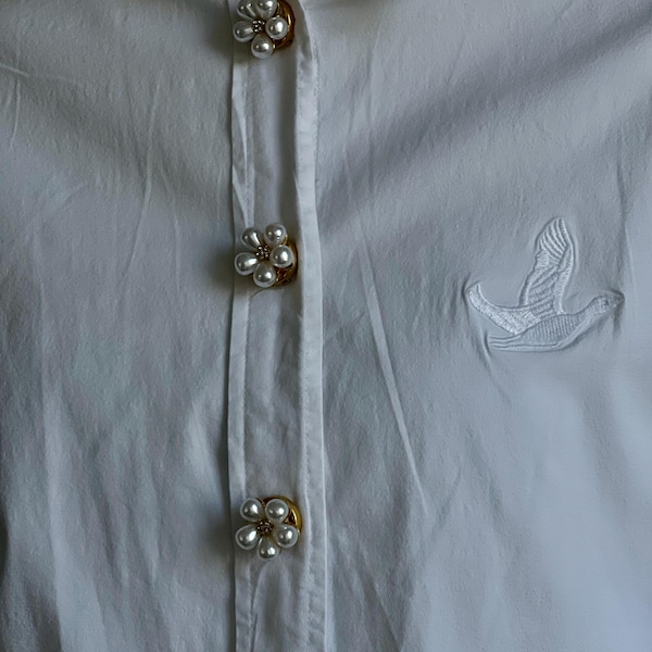 Capa de botão de pérola de encaixe, capas de botão de flor de pérola, abotoaduras de botão, capas de botão de luxo, abotoaduras de moda