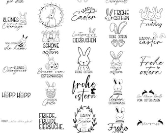 German Easter SVG Bundle: Funny Sayings, Cricut & Silhouette (Digital Download)